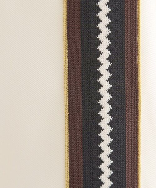 tk.TAKEO KIKUCHI（ティーケータケオキクチ）の「ラインスラックス（その他パンツ・メンズ・オフホワイト/ダークブラウン・02/03）」の9枚目の写真