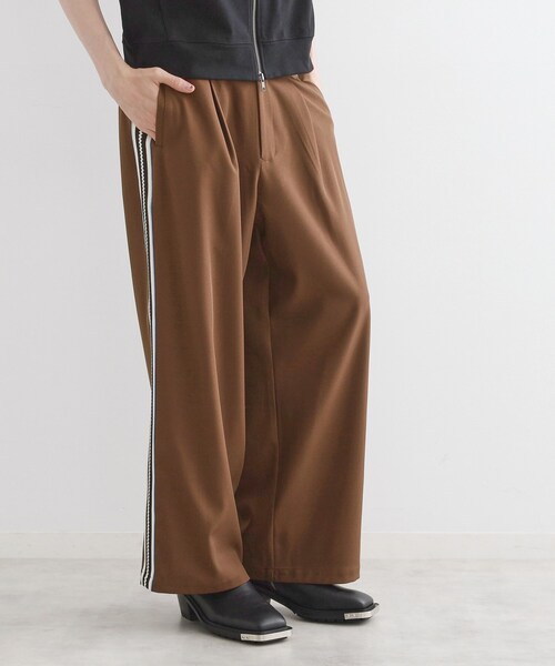tk.TAKEO KIKUCHI（ティーケータケオキクチ）の「ラインスラックス（その他パンツ・メンズ・オフホワイト/ダークブラウン・02/03）」の10枚目の写真