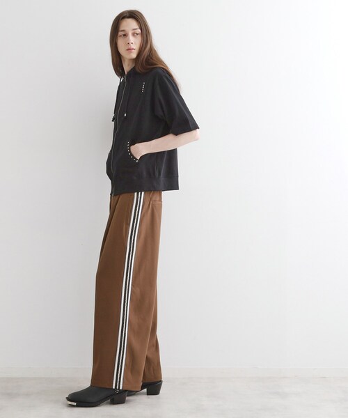 tk.TAKEO KIKUCHI（ティーケータケオキクチ）の「ラインスラックス（その他パンツ・メンズ・オフホワイト/ダークブラウン・02/03）」の12枚目の写真