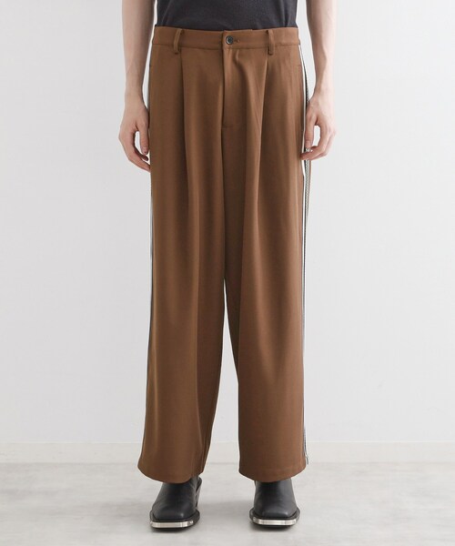 tk.TAKEO KIKUCHI（ティーケータケオキクチ）の「ラインスラックス（その他パンツ・メンズ・オフホワイト/ダークブラウン・02/03）」の16枚目の写真