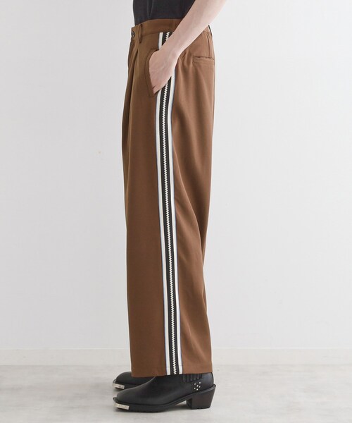 tk.TAKEO KIKUCHI（ティーケータケオキクチ）の「ラインスラックス（その他パンツ・メンズ・オフホワイト/ダークブラウン・02/03）」の17枚目の写真