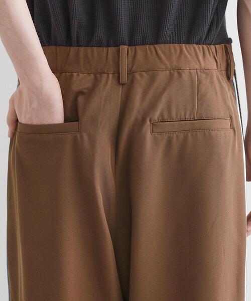 tk.TAKEO KIKUCHI（ティーケータケオキクチ）の「ラインスラックス（その他パンツ・メンズ・オフホワイト/ダークブラウン・02/03）」の20枚目の写真