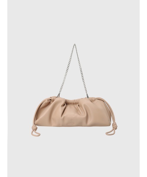 EIMY ISTOIRE(エイミーイストワール)の「ソフトギャザードローストリングバッグ(ショルダーバッグ・レディース・ベージュ/ブラウン/ブラック・F)」の8枚目の写真