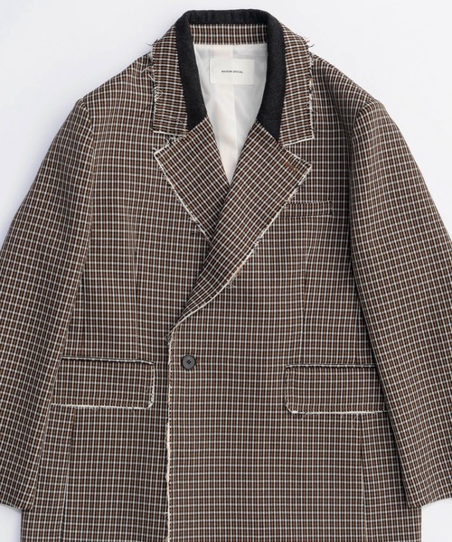 MAISON SPECIAL 2way テーラードジャケット 2way Hook Design Jacket/2WAYホックジャケット【MAISON SPECIAL