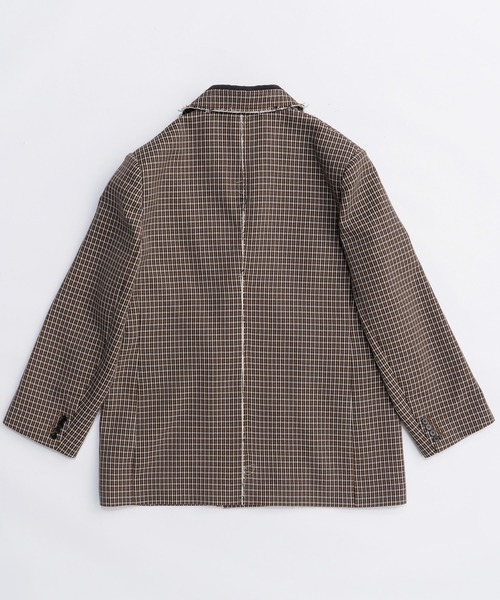 メゾンスペシャル　Cut-off Tweed Overcoat MAISON SPECIAL（メゾンスペシャル）の「Cut-off Tweed Overcoat