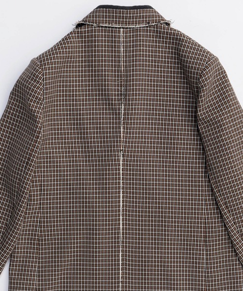 2way Hooded Scarf Cut Off Jacket/2WAYフードスカーフカット