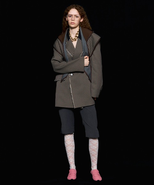 MAISON SPECIAL 2way テーラードジャケット 2way Hook Design Jacket/2WAYホックジャケット【MAISON SPECIAL