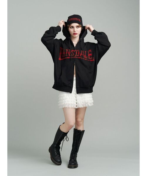 jouetie（ジュエティ）の「【LONSDALE×jouetie】ロゴZIP