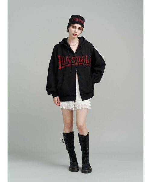 LONSDALE×jouetie】ロゴZIPフーディー（パーカー）｜jouetie