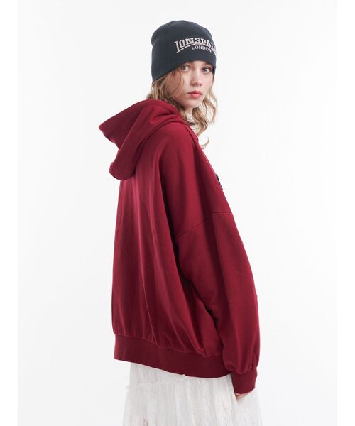 パーカー 「LONSDALE×jouetie」ロゴZIPフーディー レディース jouetie（ジュエティ）の「【LONSDALE×jouetie】ロゴZIP