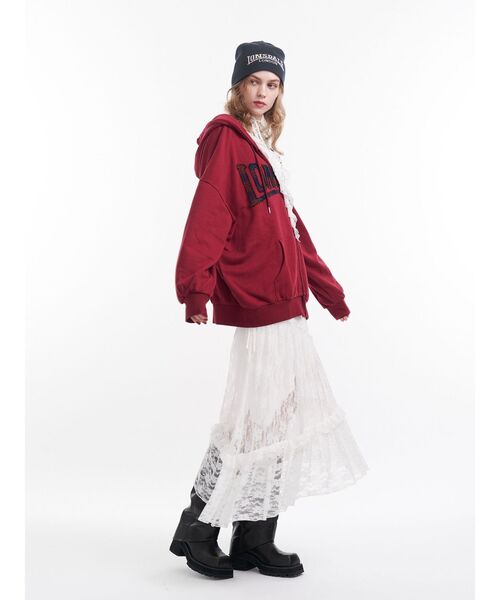 jouetie（ジュエティ）の「【LONSDALE×jouetie】ロゴZIPフーディー