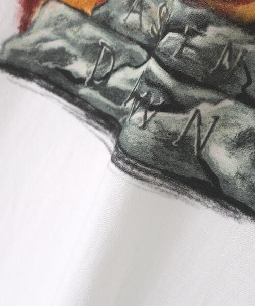 NOT4NERD（ノットフォーナード）の「NOT4NERD/ノットフォーナード/Burnning Stake T-Shirts（Tシャツ/カットソー・メンズ・ホワイト・L/XL）」の3枚目の写真