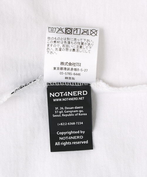 NOT4NERD（ノットフォーナード）の「NOT4NERD/ノットフォーナード/Burnning Stake T-Shirts（Tシャツ/カットソー・メンズ・ホワイト・L/XL）」の5枚目の写真