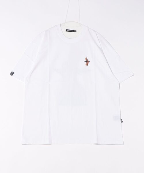 NOT4NERD（ノットフォーナード）の「NOT4NERD/ノットフォーナード/Burnning Stake T-Shirts（Tシャツ/カットソー・メンズ・ホワイト・L/XL）」の2枚目の写真