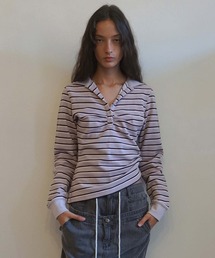 SCULPTOR（スカルプター）の「POLO KNIT TOP/ポロニットトップス