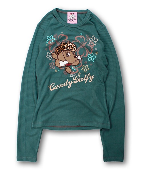 GALFY(ガルフィー)の「【GALFY/ガルフィー】あの頃の憧れT(Tシャツ/カットソー・レディース・カーキ/ブラウン/エメラルド・FREE)」の14枚目の写真