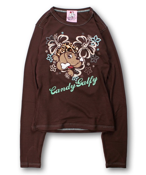 GALFY(ガルフィー)の「【GALFY/ガルフィー】あの頃の憧れT(Tシャツ/カットソー・レディース・カーキ/ブラウン/エメラルド・FREE)」の12枚目の写真