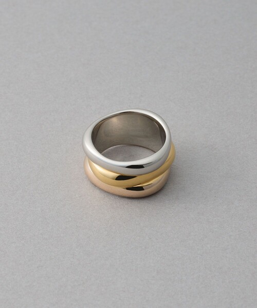 トリカラー] ニュアンス リング ボールド（リング）｜ete（エテ）の