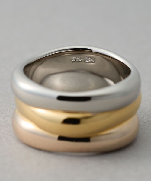 トリカラー] ニュアンス リング ボールド（リング）｜ete（エテ）の