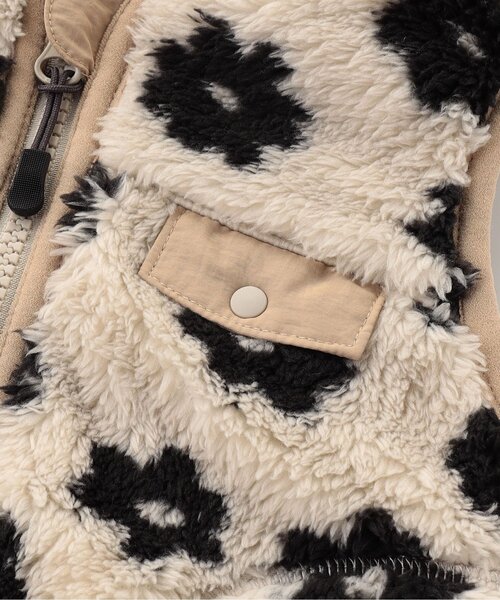 BREEZE(ブリーズ)の「【リンク】ベビーファーフリースベスト(その他ベビーウェア・キッズ・アイボリー/ベージュ・80)」の11枚目の写真