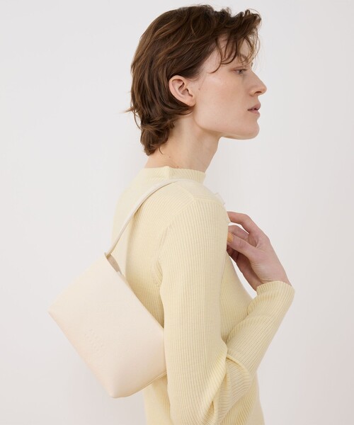 TOMORROWLAND （トゥモローランド）の「ARRHE STUDIO Ellisse mini ハンドバッグ（ハンドバッグ・レディース・ブラック/ライトベージュ・FREE）」の3枚目の写真