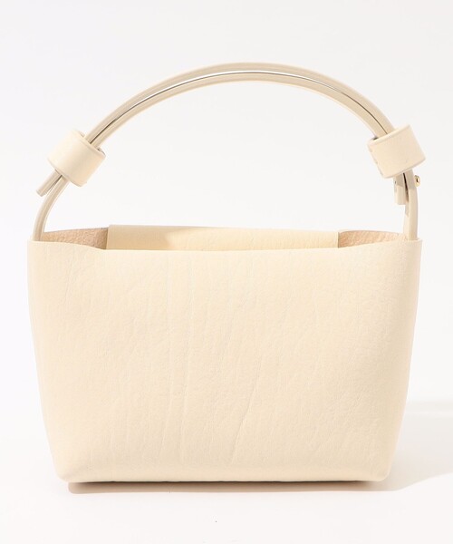 TOMORROWLAND （トゥモローランド）の「ARRHE STUDIO Ellisse mini ハンドバッグ（ハンドバッグ・レディース・ブラック/ライトベージュ・FREE）」の5枚目の写真