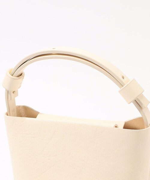 TOMORROWLAND （トゥモローランド）の「ARRHE STUDIO Ellisse mini ハンドバッグ（ハンドバッグ・レディース・ブラック/ライトベージュ・FREE）」の7枚目の写真