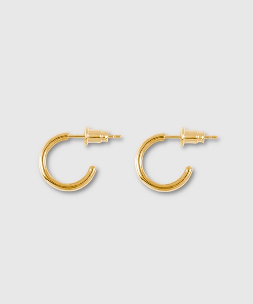 ISOLATION(アイソレーション)の「【ISOLATION / アイソレーション】Silver925 Triple Hoop Pierce / トリプルフープピアス シルバー925(ピアス(両耳用)・レディース・ゴールド・FREE)」の2枚目の写真