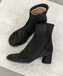 ファビオ ルスコーニ（FABIO RUSCONI）/Fabio Rusconi◆1．7cmヒール◆オブリークトウサイドシームモカブーツ Fabio Rusconi｜ファビオルスコーニのブーツ（ラウンドトゥ）通販