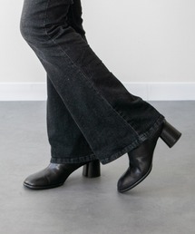 Fabio Rusconi（ファビオルスコーニ）の「【FABIO RUSCONI】オブリークトウサイドシームショートブーツ(F53025)（ブーツ）」