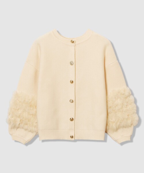 ラビットカフクレイジー釦2WAYプルオーバー（ニット/セーター