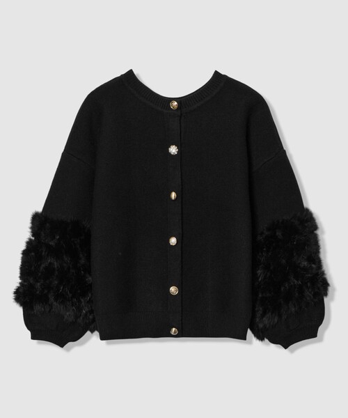 ラビットカフクレイジー釦2WAYプルオーバー（ニット/セーター