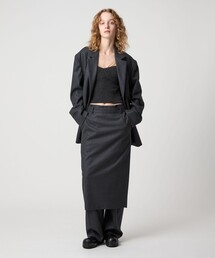 ロク 6 roku FURANO MIRITARY PANTS グレー BEAUTY&YOUTH UNITED ARROWS｜<6(ROKU)>フラノ グレー パンツ