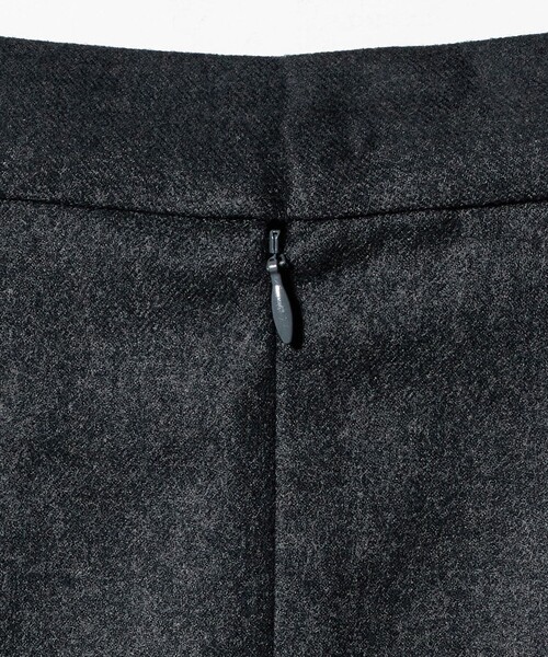 6(ROKU)＞フラノ グレー タイトスカート（スカート）｜6（ロク）の