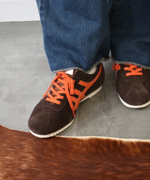 Scrap Book（スクラップブック）の「【PANTHER】PANTHER GT DELUXE（スニーカー・レディース・ピンク/ブラウン・23.5/24/24.5）」の2枚目の写真