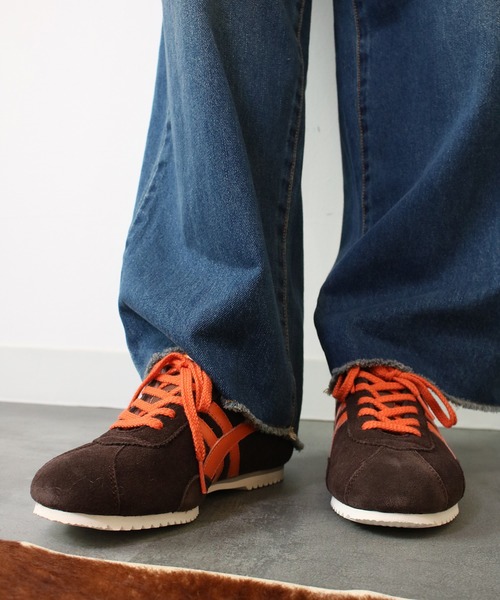 Scrap Book（スクラップブック）の「【PANTHER】PANTHER GT DELUXE（スニーカー・レディース・ピンク/ブラウン・23.5/24/24.5）」の4枚目の写真