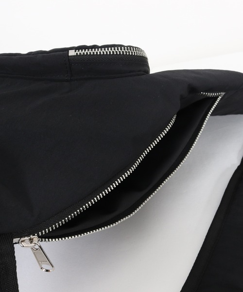 ADAM PATEK(アダムパテック)の「【Km】【it】【ADAMPATEK】nylon sling bag(ボディバッグ/ウエストポーチ・メンズ・ブラック/グレー・FREE)」の13枚目の写真