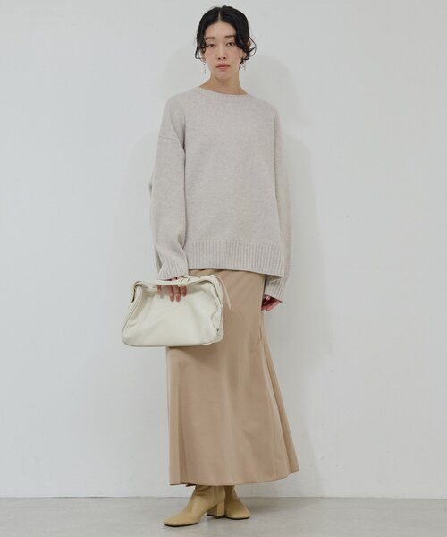 GALLARDAGALANTE（ガリャルダガランテ）の「【手洗い可】ウールクループルオーバー（ニット/セーター・レディース・ライトグレー/グレー系その他・FREE）」の11枚目の写真