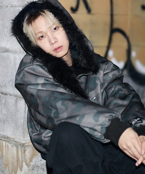 MSG（エムエスジー）の「ファーリバーシブルフードジャケット【UNISEX