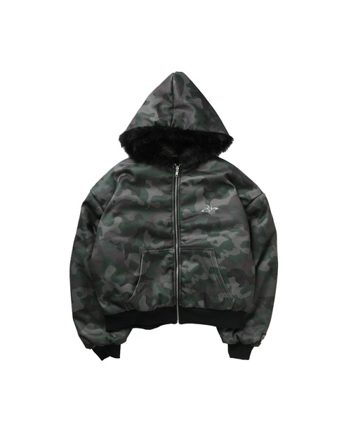 ファーリバーシブルフードジャケット【UNISEX】（その他アウター