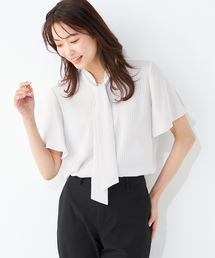 A/C DESIGN BY ALPHA CUBIC（エーシーデザインバイアルファキュービック）の「半袖ブラウス（シャツ/ブラウス）」