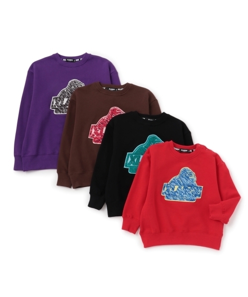 XLARGE KIDS(エクストララージキッズ)の「サガラOGトレーナー(スウェット・キッズ・ブラウン/レッド/パープル/ブラック・120cm/80cm/90cm/100cm/110cm/130cm/140cm)」の11枚目の写真