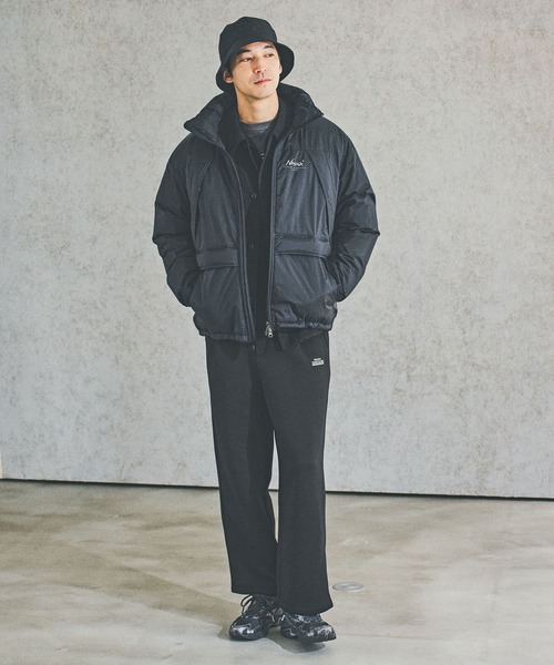 BAYFLOW（ベイフロー）の「【ストレッチ・軽量】ビッグクッションパンツ[セットアップ可]（スウェットパンツ・メンズ・ブラック/グレー・MEDIUM/LARGE）」の8枚目の写真