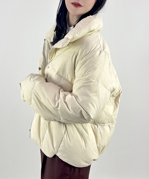 セール】【リアルダウン90％】無地ダウンジャケット(2タイプ)（ダウン