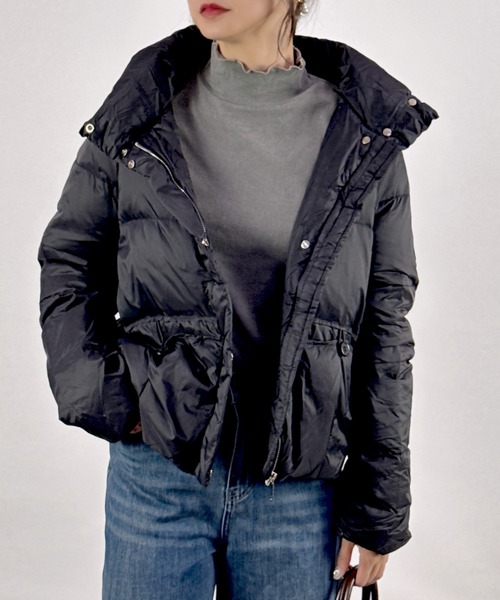 セール】【リアルダウン90％】無地ダウンジャケット(2タイプ)（ダウン