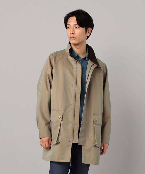 COMME CA MEN(コムサメン)の「C-ZERO撥水 交織ギャバ スタンドカラーブルゾン(ブルゾン・メンズ・ブラック/ベージュ・S/M/L)」の15枚目の写真
