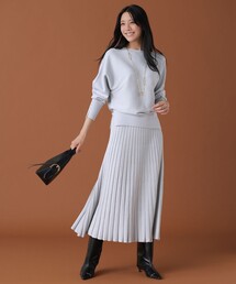 ANY SIS（エニィスィス）の「CICA加工 ニット フレア スカート（スカート・レディース）」