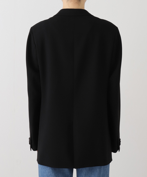 Deuxieme Classe（ドゥーズィエムクラス）の「トリアセジョーゼット タキシードジャケット（その他アウター・レディース・ブラック・FREE）」の12枚目の写真