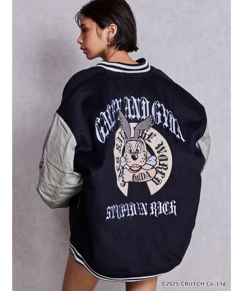 GYDA ビッグスタジャン 、ロゴ、アウター GYDA ビッグスタジャン 、ロゴ、アウター GYDA×GALFY BIG