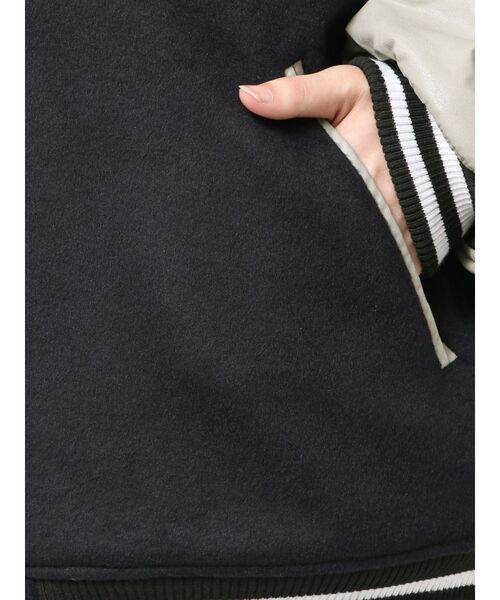 GALFY(ガルフィー)の「GYDA×GALFY BIG スタジャン(スタジャン・レディース・ブラック・FREE)」の18枚目の写真